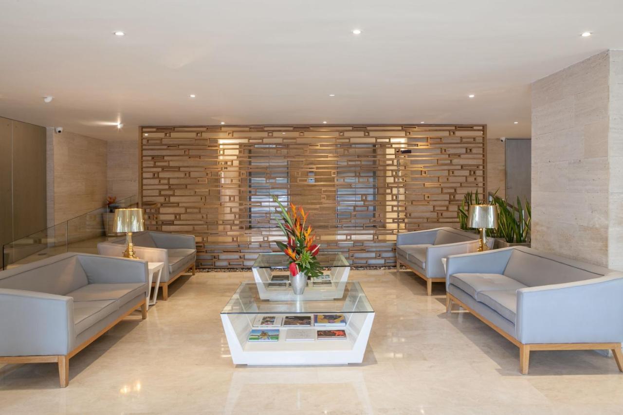 Hotel Capilla Del Mar Cartagena Exteriör bild Lobby