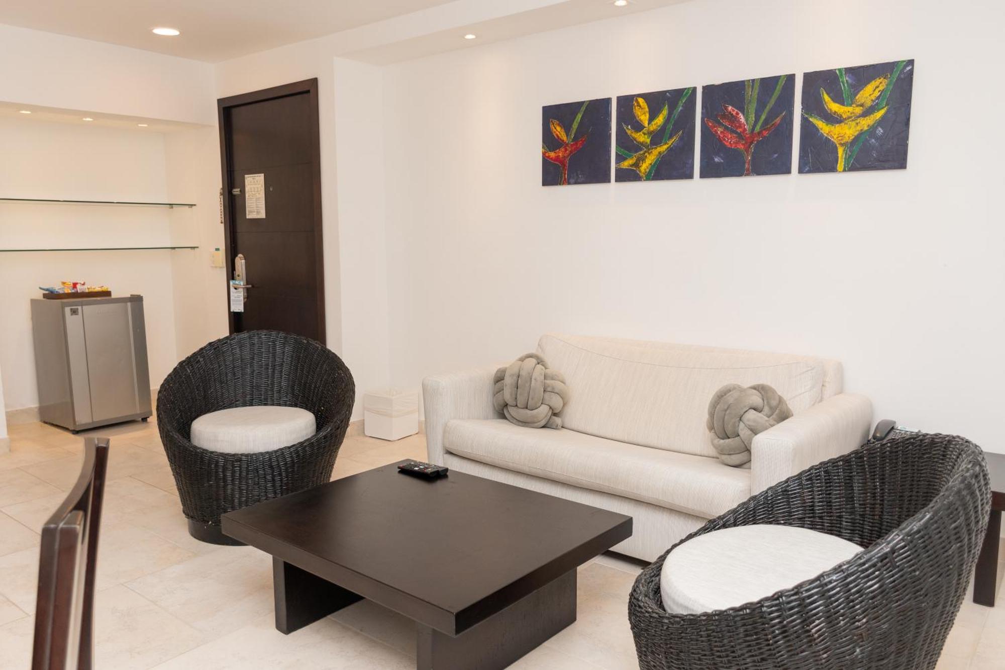 Hotel Capilla Del Mar Cartagena Exteriör bild Living room