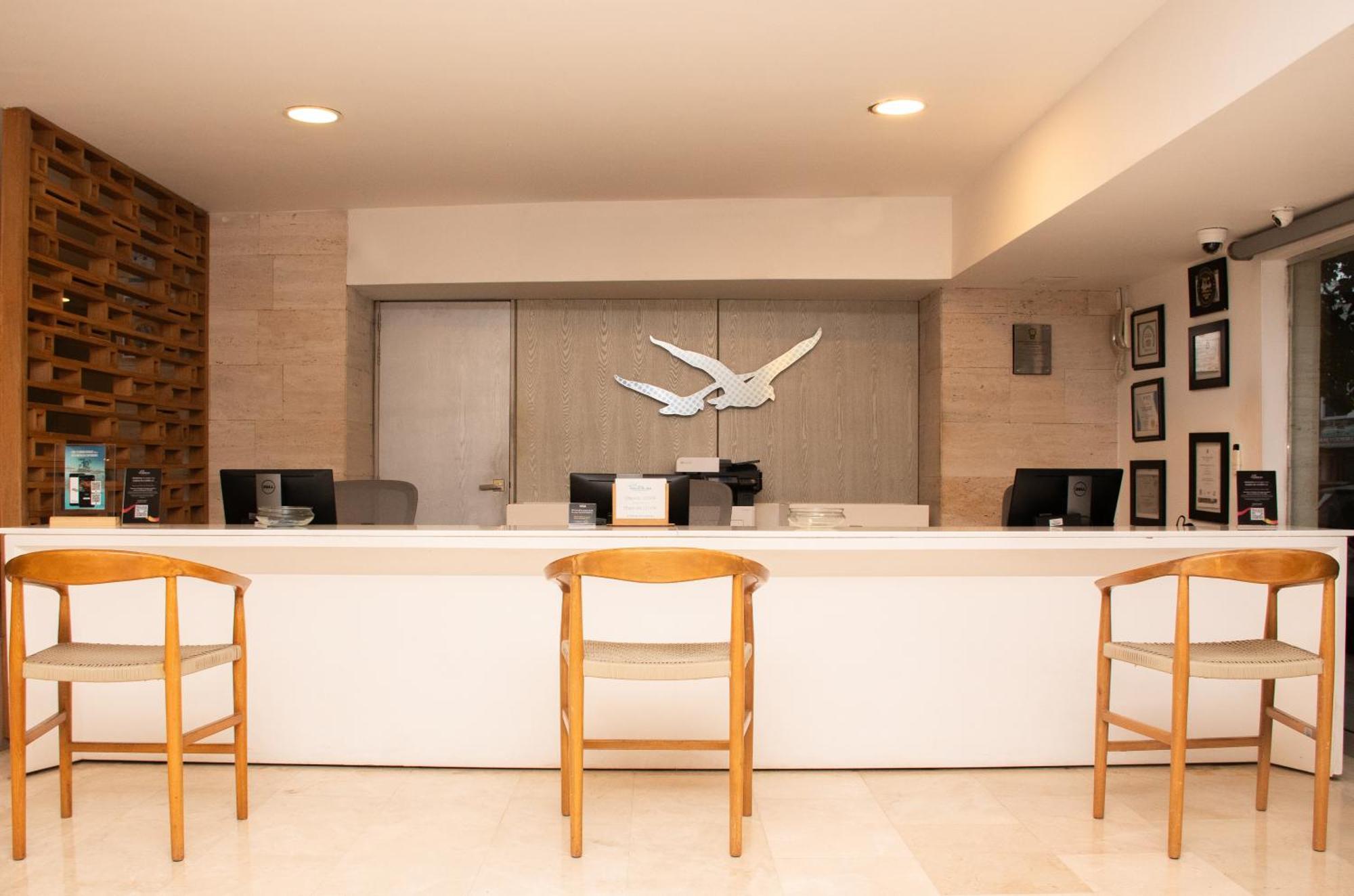 Hotel Capilla Del Mar Cartagena Exteriör bild The lobby of the hotel