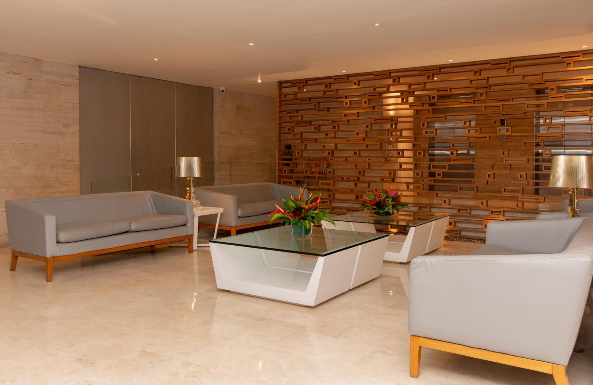 Hotel Capilla Del Mar Cartagena Exteriör bild Lobby